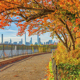 Shuman Running Track NYC Central Park by Juergen Roth