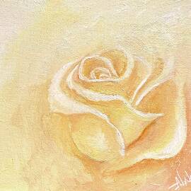Single Rose by Alan Lakin