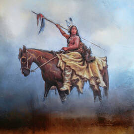 Sioux Warrior by Donna Kennedy