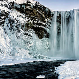 Skogafoss Waterfall by Gary Johnson