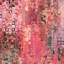 Small Squares in Pink by Grace Iradian