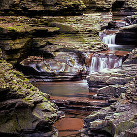 Small Waterfalls by Craig A Walker