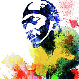 Snoop Dog Watercolor by Naxart Studio