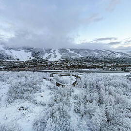 Snowy Vail Valley Panorama by Ben Ford