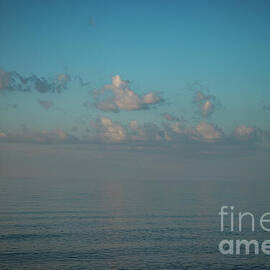 Soft Clouds over the Water by Erin O'Keefe