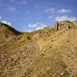 South Caradon Mine Dumps Cornwall by Richard Brookes