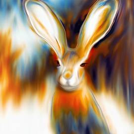 Southwest Jack Rabbit by Barbara Chichester