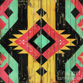 Southwestern Pattern 21 by Tina LeCour
