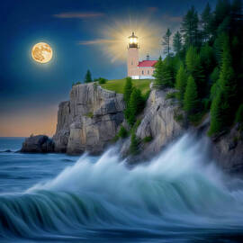 Split Rock Lighthouse by Donna Kennedy