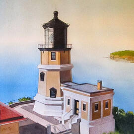 Split Rock Lighthouse by Kenneth Witte