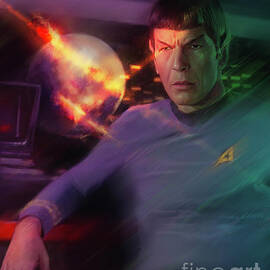 Spock Torn  by Robert Corsetti