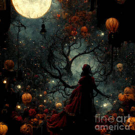 Spooky Scene for Halloween by Billy Bateman