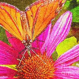 Spring Monarch by Linda Weinstock