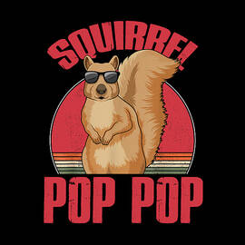 Squirrel POP POP Squeak Chestnut