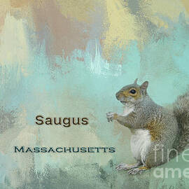 Squirrel  Saugus MA by Elisabeth Lucas
