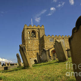 St Mary Church and graveyard, Whitby England by Pics By Tony