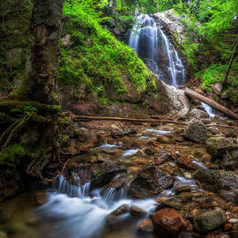 Stag Brook Falls by Mark Papke