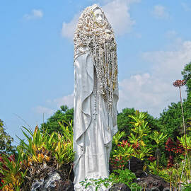 Statue of Mary at the Painted Church