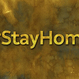 Stay at Home Hashtag StayHome by Matthias Hauser