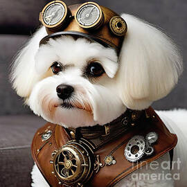 Steampunk Bichon 1 by Mark Miller