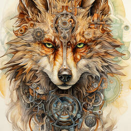 Steampunk Wolf 