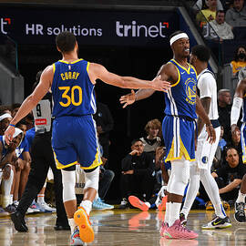 Stephen Curry and Jimmy Butler by Noah Graham