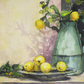 Still Life in Yellow 4 by Veronica Huacuja
