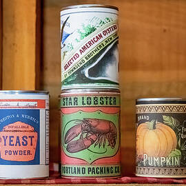 Still Life - Vintage Food Cans by John Kirkland