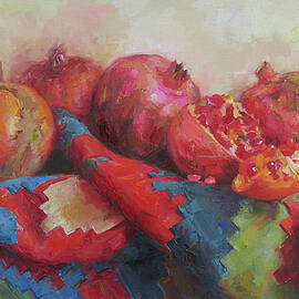 Still Life With Pomegranates by David Beglaryan