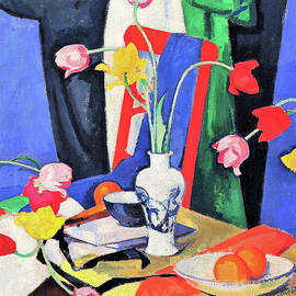 Still Life with Tulips - Digital Remastered Edition by Samuel John Peploe