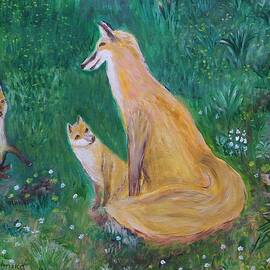 Storytime with Mama Fox by Yuliya Milinska