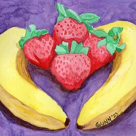 Strawberries and Bananas by Katrina Gunn