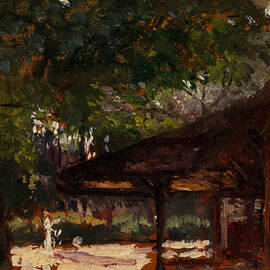 Study for the Circle of the Island of Puteaux by Henri Gervex