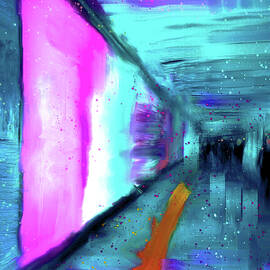Subway Tunnel Abstract  by Shelli Fitzpatrick