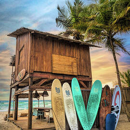 Summer Surf Shack by Debra and Dave Vanderlaan