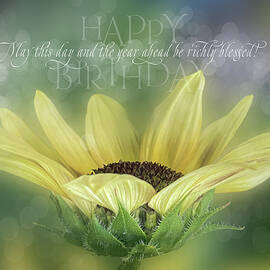 Sunflower Birthday by Terry Davis