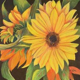 Sunflower Delight by Nancy Rabe