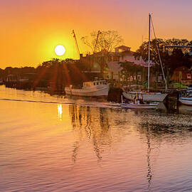 Sunrise in Charleston SC by Shelia Hunt