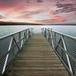 Sunset at Stewart Park by Jessica Jenney