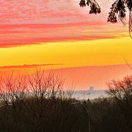 Sunset In Barnesville, Minnesota by Curtis Tilleraas