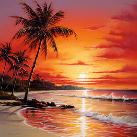Sunset Island by Athena Mckinzie