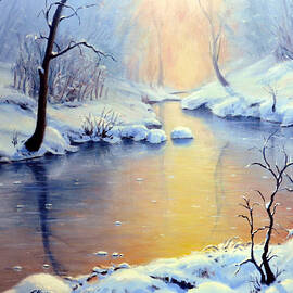 Sunset on the Sunrise River by Rick Hansen