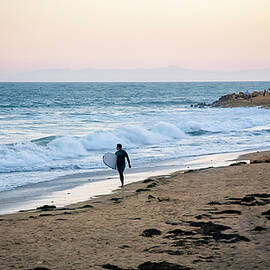 Sunset Surfer by Nancy Carol Photography