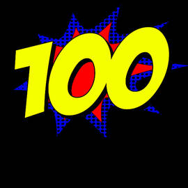 Superhero 100 Years Old Birthday by Flippin Sweet Gear