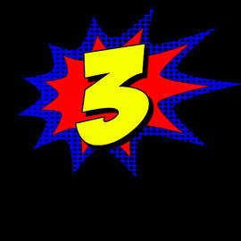 Superhero 3 Years Old Birthday by Flippin Sweet Gear