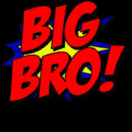 Superhero Big Bro Comic Book by Flippin Sweet Gear