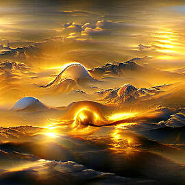 Surface Of The Sun by Deborah League