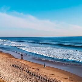 Surfers at Narragansett by Sven Andersen