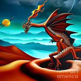 Surrealistic Dragon by Cindy's Creative Corner