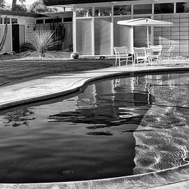 SWIMMING OUT TO HOLLY Palm Springs CA by William Dey